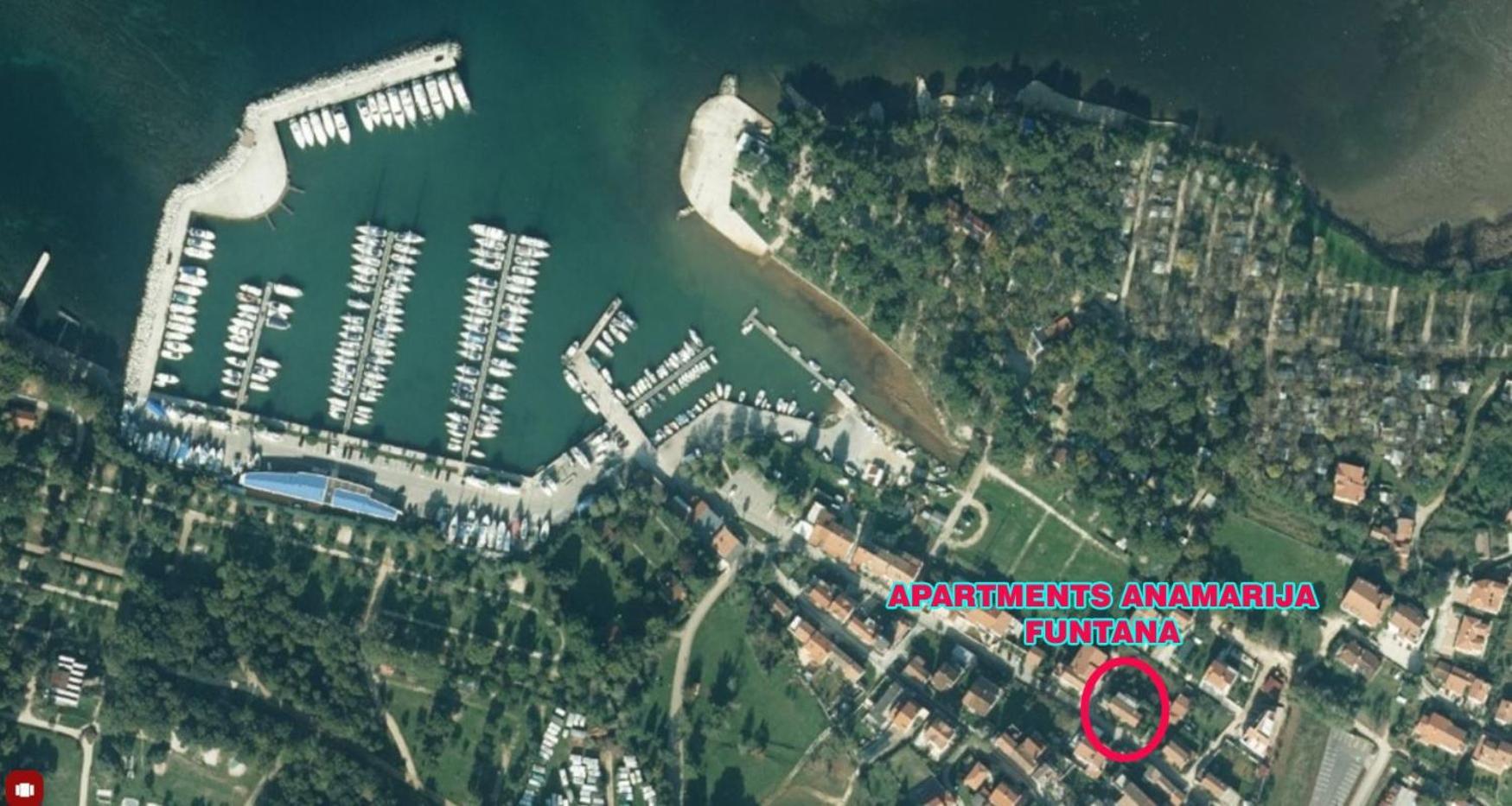 Anamarija Apartments Near The Beach And The Fantastic Adria Sea With Over 10 Small Islands Close By フンタナ エクステリア 写真